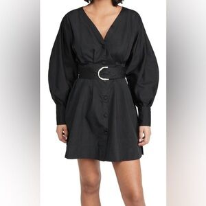NWT CULT GAIA Talulah Dress In Black Size Medium